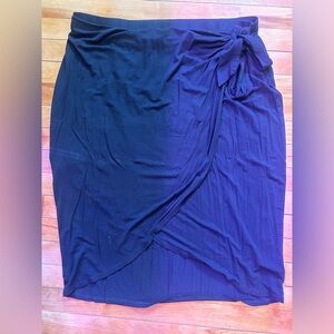 Ava and Viv cotton wrap skirt size 1xl